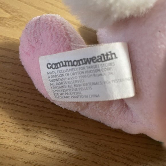 Vintage Commonwealth Footloose Bunny Rabbit Plush Snowden & Friends 1999 Easter - Picture 6 of 8
